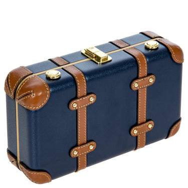 Brics Bellagio - Umhängetasche 20 cm recycelt (blue/tan) - Markenkoffer