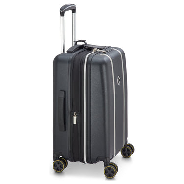 Delsey Paris Cadence - 4-Rollen-Kabinentrolley S 55 cm erw. (schwarz/silber) - Ansicht 6