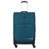 Travelite Kick Off - 4-Rollen-Trolley L 78 cm erw. (petrol)