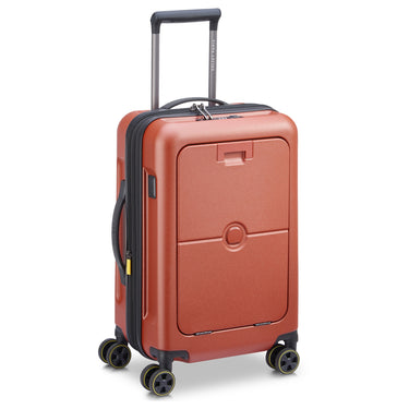 Delsey Paris Turenne 2.0 - 4-Rollen-Kabinentrolley mit Vortasche 55 cm USB erw. (backstein) - Ansicht 2