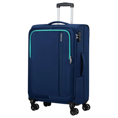 American Tourister Sea Seeker - 4 - Rollen - Trolley 68 cm (blau) - Markenkoffer