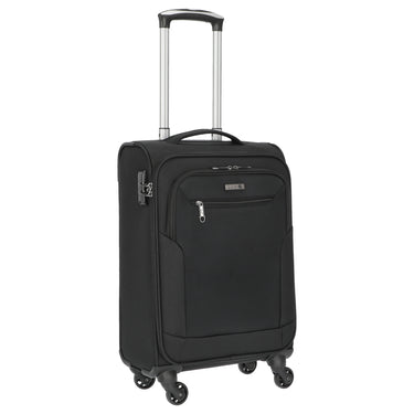 D&N Travel Line 6804 - 4-Rollen-Kabinentrolley S 55 cm (schwarz) - Ansicht 5