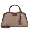 Guess Lindsey Satchel - Henkeltasche 36 cm (latte logo)