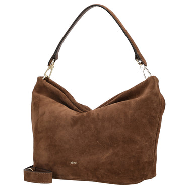 abro Ebony Suede - Beuteltasche 28 cm (wood) - Ansicht 2