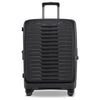 Stratic Novium ML - Trolley à 4 roues avec poche avant 66 cm extensible (black)