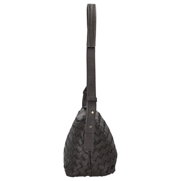 Les Visionnaires Marie Baguette Weave Silky - Schultertasche 38.5 cm (cafe) - Ansicht 3