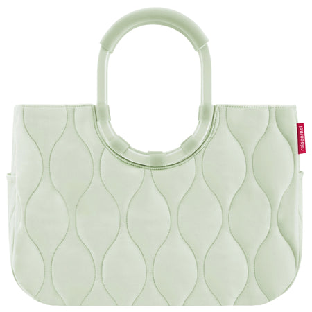 reisenthel shopping loopshopper L - Einkaufstasche mit Bügel 46 cm (puffer iced matcha)