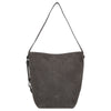 abro Cosmo Suede - Beuteltasche 39 cm (grey)