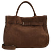 abro Jill Suede - Handtasche 36 cm (wood)
