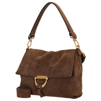 abro Temi Suede - Schultertasche medium 26 cm (wood) - Markenkoffer