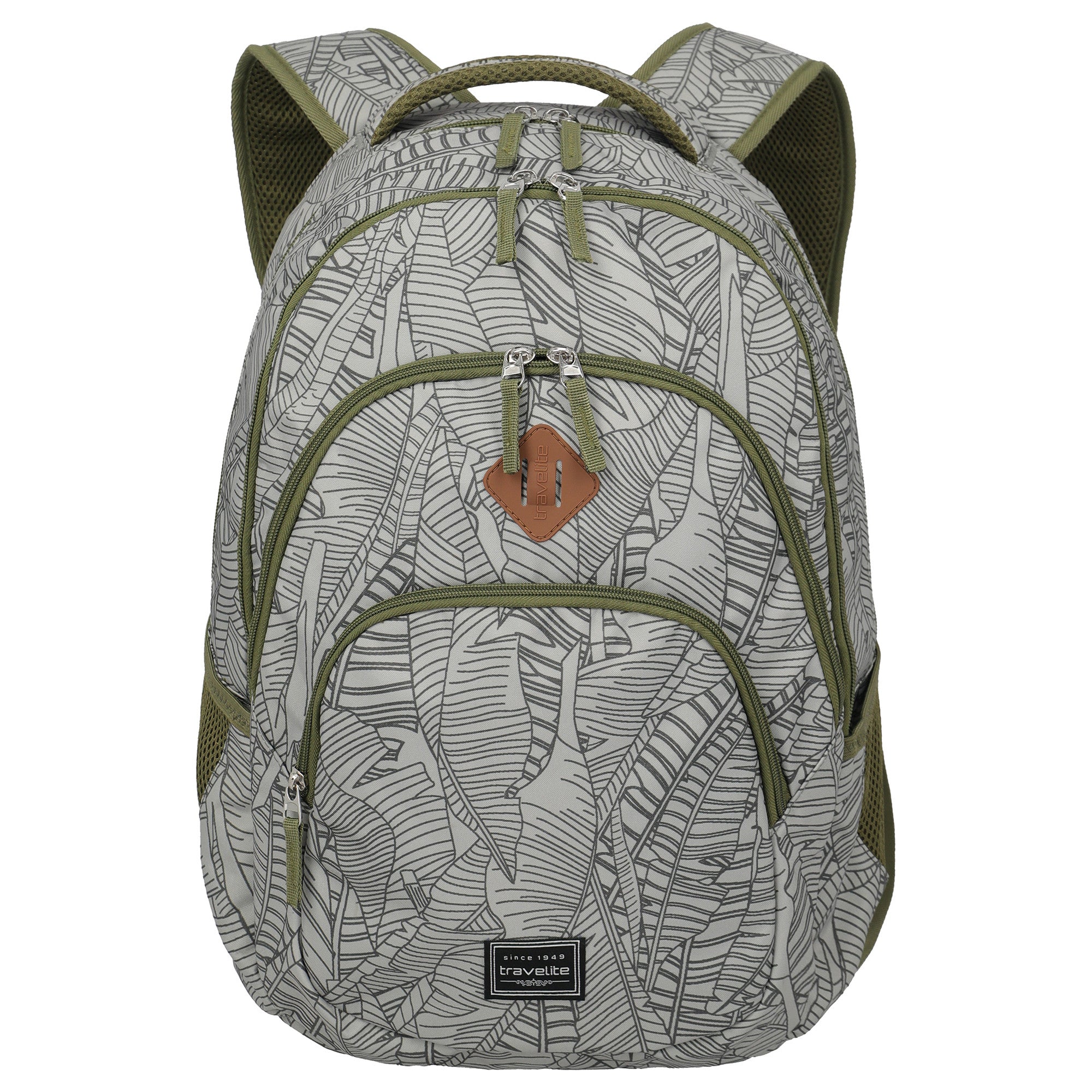 Travelite BASICS Reiserucksack Grün – Markenkoffer