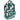 adidas Leaf Print Women - Rucksack 40 cm (orbit grey/collegiate green/green/semi court green) - Markenkoffer
