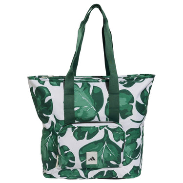 adidas Leaf Print Women - Tragetasche (orbit grey/collegiate green/green/semi court green) - Markenkoffer