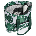 adidas Leaf Print Women - Tragetasche (orbit grey/collegiate green/green/semi court green) - Markenkoffer