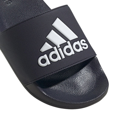 adidas Men's Adilette Nova - Badeschuh (blau/weiß, 46) - Markenkoffer