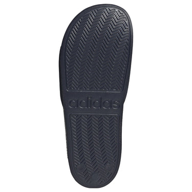 adidas Men's Adilette Nova - Badeschuh (blau/weiß, 46) - Markenkoffer