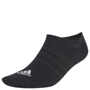 adidas Thin and Ligh No - Show - Socken 3 Paar (black/white, 46 - 48) - Markenkoffer
