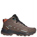 adidas Women Terrex Skychaser AX5 Mid Gore-Tex - Wanderschuhe (trace brown/earth strata/semi impact orange, 37 1/3)