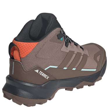 adidas Women Terrex Skychaser AX5 Mid Gore - Tex - Wanderschuhe (trace brown/earth strata/semi impact orange, 38) - Markenkoffer
