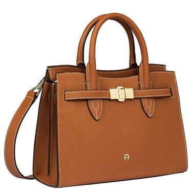 Aigner Farah - Henkeltasche M 28 cm (Farbe: cognac brown) - Markenkoffer