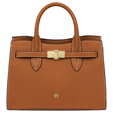 Aigner Farah - Henkeltasche M 28 cm (Farbe: cognac brown) - Markenkoffer