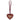 Aigner Fashion Anhänger - Lebkuchenherz 8 cm (burgundy) - Markenkoffer