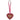 Aigner Fashion - Anhänger - Lebkuchenherz 8 cm (orchid pink) - Markenkoffer