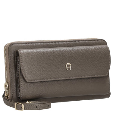 Aigner Fashion - Handytasche/Geldbörse 6cc 20 cm (coal brown) - Markenkoffer