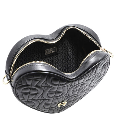 Aigner Fashion - Schultertasche 19 cm (black) - Markenkoffer