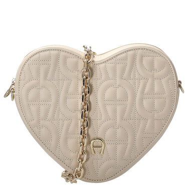 Aigner Fashion - Schultertasche 19 cm (macadamia white) - Markenkoffer