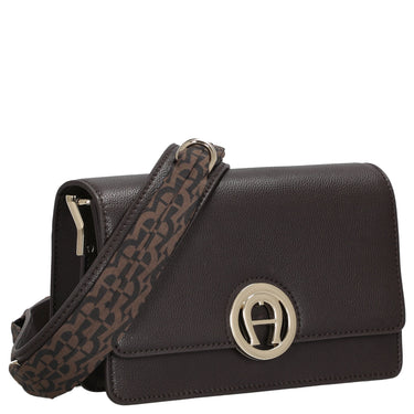 Aigner Livia - Umhängetasche + Tuch 20 cm S (espresso brown) - Markenkoffer