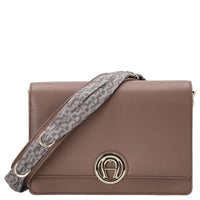 Aigner Livia - Umhängetasche + Tuch 24 cm M (mushroom brown) - Markenkoffer