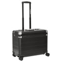 Alumaxx Pandora 42 - 4 - Rollen - Businesstrolley 47 cm (schwarz matt) - Markenkoffer