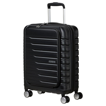 American Tourister Flashline - 4 - Rollen - Kabinentrolley mit Vortasche 15.6" 55 cm (schwarz) - Markenkoffer