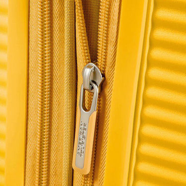American Tourister Soundbox - 4 - Rollen - Trolley 67 cm erw. (gelb) - Markenkoffer