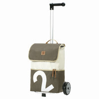 Andersen Unus Shopper 360° - Einkaufstrolley 57 cm (recycelt) (mole 2) - Markenkoffer