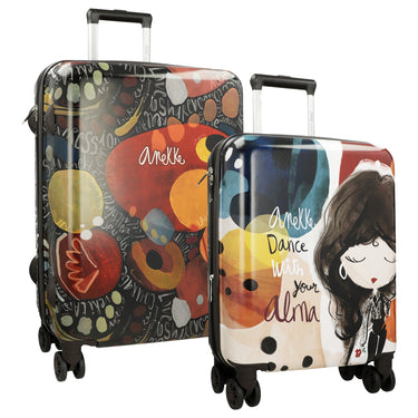 Anekke Alma - 4 - Rollen - Trolley - Set 2 tlg. (multicolor) - Markenkoffer