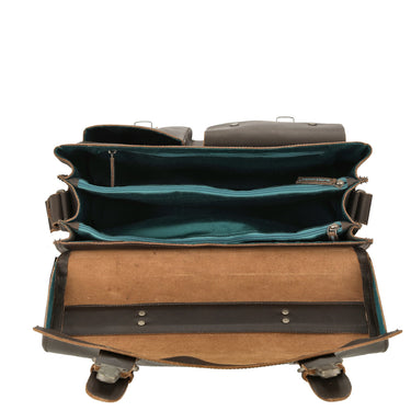 aunts & uncles Hunter Big Finn - Aktentasche 15" (vintage braun) - Markenkoffer