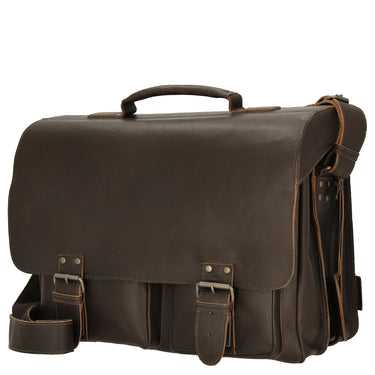 aunts & uncles Hunter Big Finn - Aktentasche 15" (vintage braun) - Markenkoffer