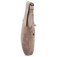 Coccinelle Lidia Suede Bim - Schultertasche 34 cm (warm taupe) - Ansicht 3