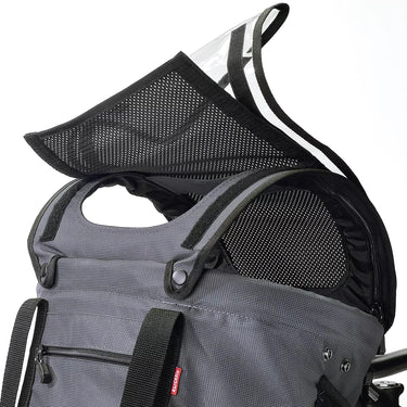 fahrradtasche hund klickfix KLICKfix Doggy Sunshade schwarz – Markenkoffer
