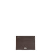 Lacoste FG - Étui à cartes de crédit cuir 6 cc 11 cm (coffee bean)