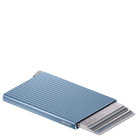 Secrid Cardprotector Fluted - Kreditkartenetui 6cc 10.2 cm RFID (ice blue+) - Ansicht 3