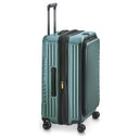 Delsey Paris Securitime Zip - 4-Rollen-Trolley M 66 cm erw. (tiefgrün) - Ansicht 6