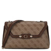 Guess Lindsey XBody Flap - Umhängetasche 27 cm (latte logo)