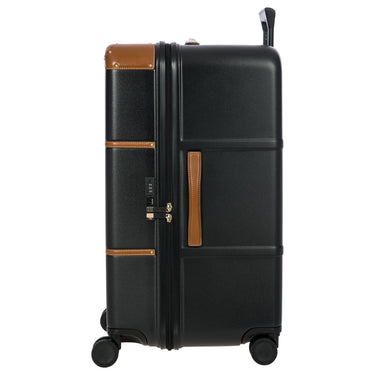 Brics Bellagio Trunk - 4 - Rollen - Trolley 74 cm recycelt (black/tan) - Markenkoffer