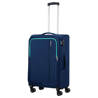 American Tourister Sea Seeker - 4 - Rollen - Trolley 68 cm (blau) - Markenkoffer