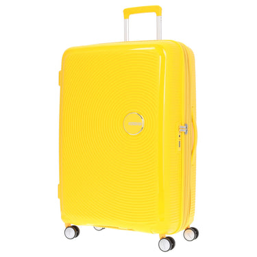American Tourister Soundbox - 4 - Rollen - Trolley 77 cm erw. (gelb) - Markenkoffer