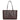 Calvin Klein Foil Logo Tote - Shopper 44 cm (fudge/espresso)