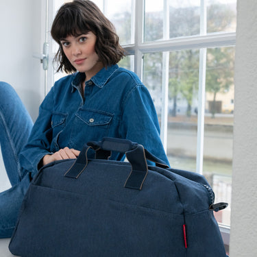 reisenthel travelling overnighter plus - Reisetasche (herringbone dark blue) - Ansicht 8